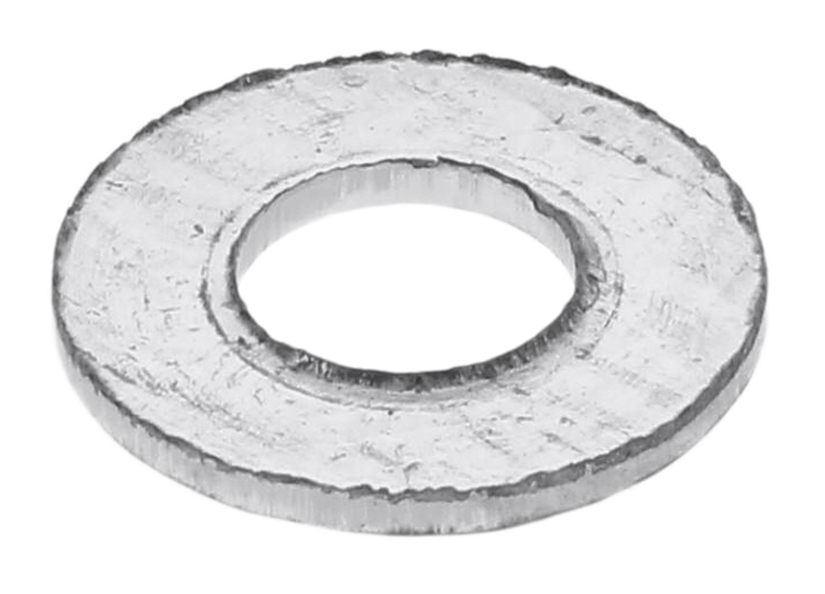 RS PRO Bright Zinc Plated Steel Plain Form A Washers, M2.5, DIN 125A