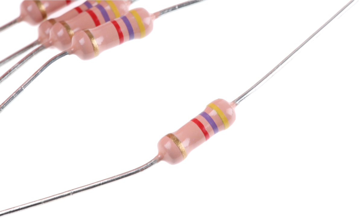 RS PRO 4.7kΩ Carbon Film Resistor 1W ±5%