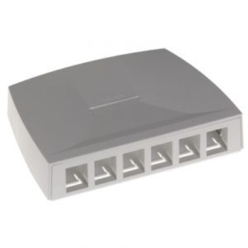 Molex Premise Networks Cat6a Surface Box,With UTP Shield Type