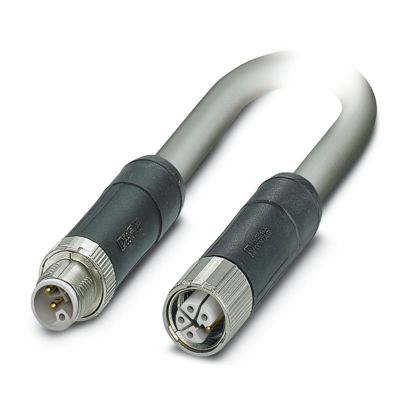 Phoenix Contact 12494 Power 5 x 2.5 mm² 5 Core Power Cable, Grey Polyurethane PUR, 5m