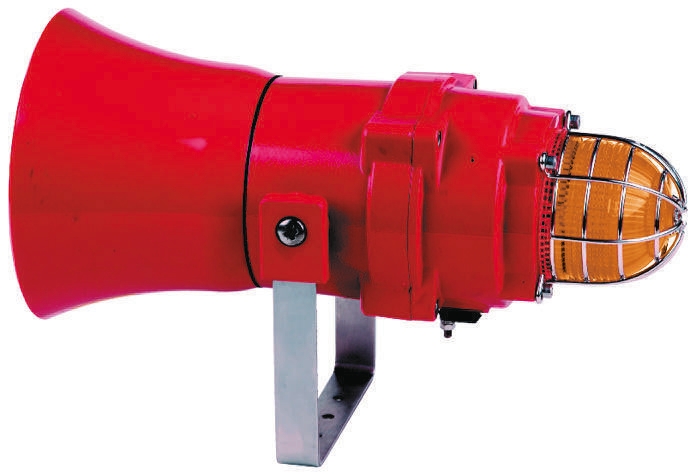 e2s BExCS110-05 Series Amber Sounder Beacon, 24 V dc, IP66, IP67, Wall Mount, 117dB at 1 Metre