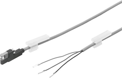 Festo Proximity Sensor Pneumatic Position Detector, IP65, IP68, 30V dc, PNP Operation, SMT-10G, with LED indicator,