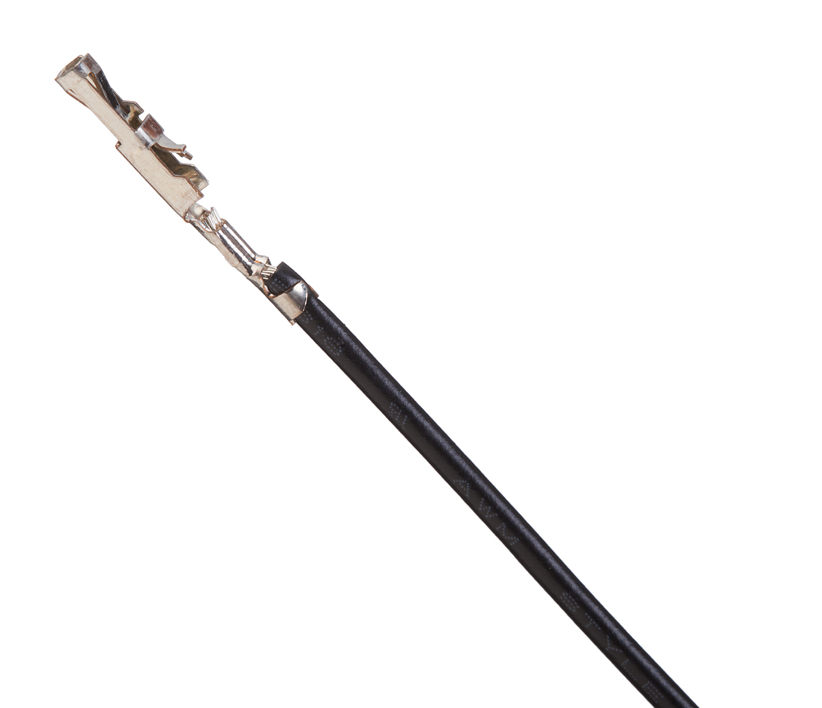 Molex Female C-Grid III to Female C-Grid III Crimped Wire, 150mm, 22AWG, Black