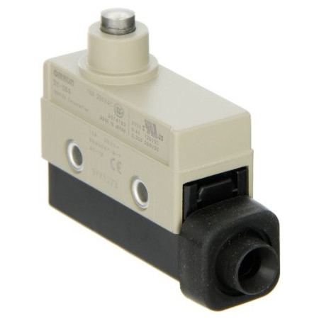 Omron Plunger Limit Switch, 1NC/1NO, IP67, SPDT, Metal Housing, 240V ac Max, 15A Max