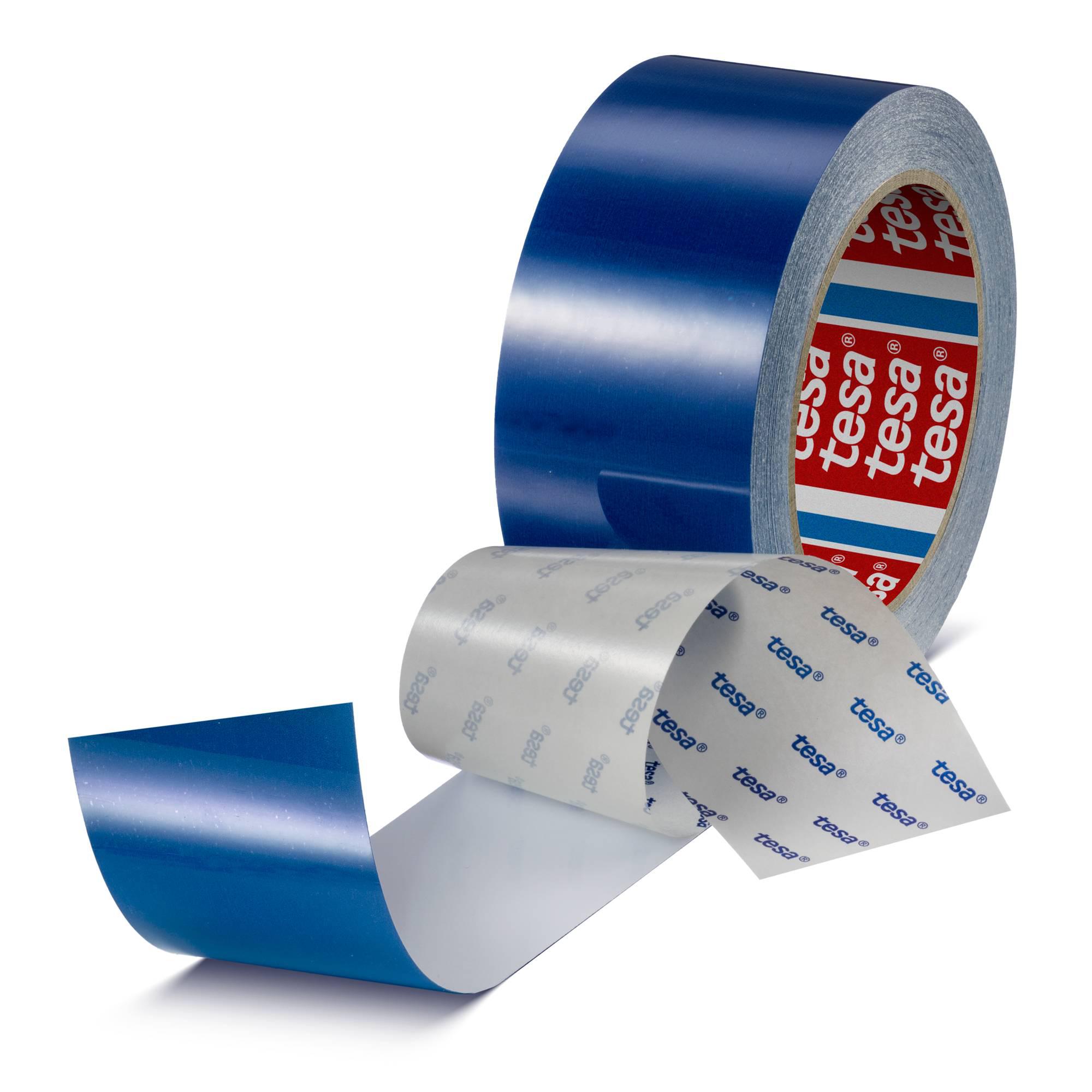 Tesa 60960 Blue PET Film 20m Floor Tape, 0.175mm Thickness