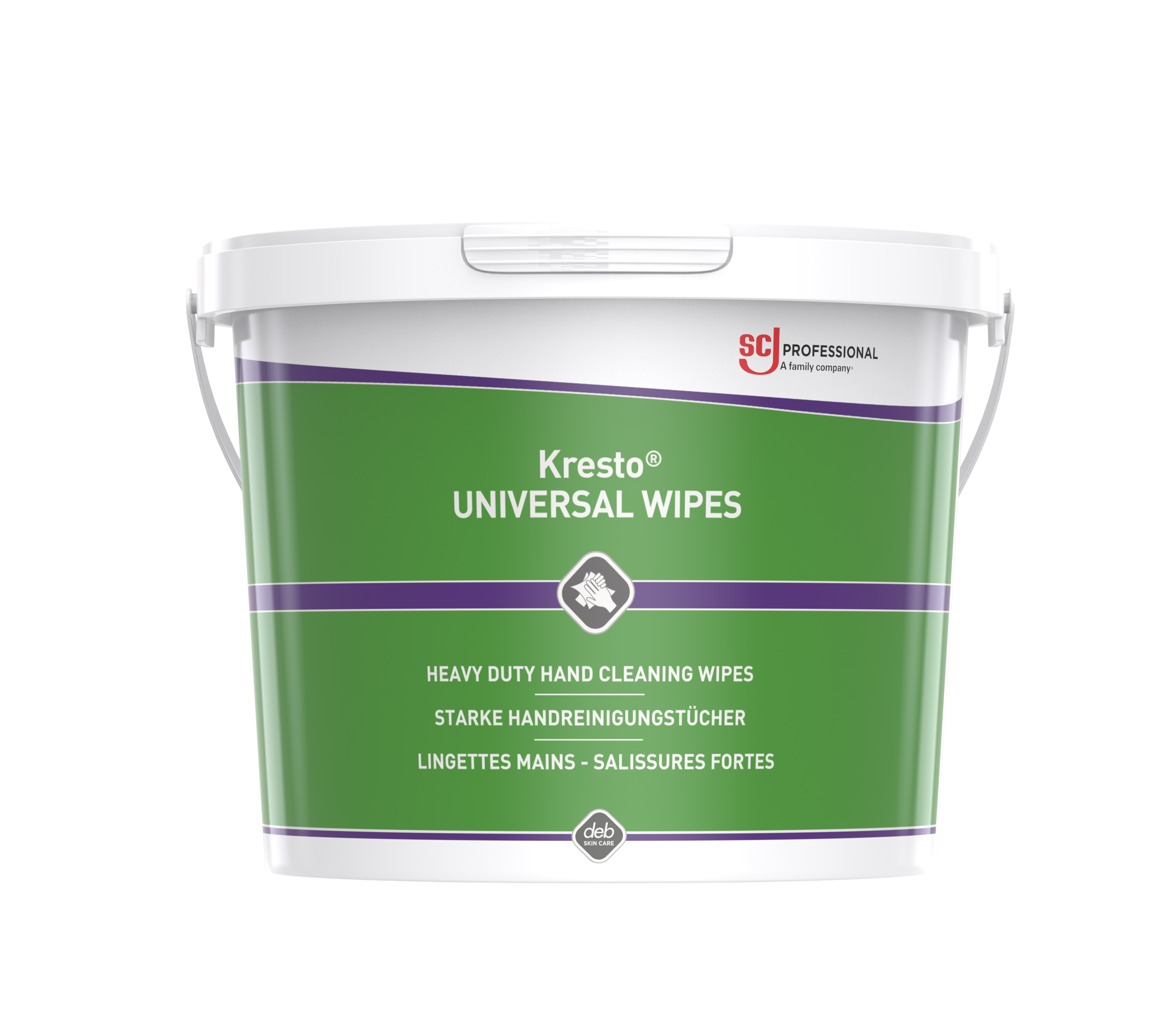 SCJ Professional Kresto® Universal Wipes Wet Hand Wipes, Tub of 150, 300 x240mm