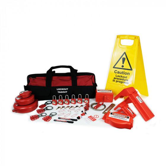 Spectrum Industrial 6-Lock Electrician Lockout Kit