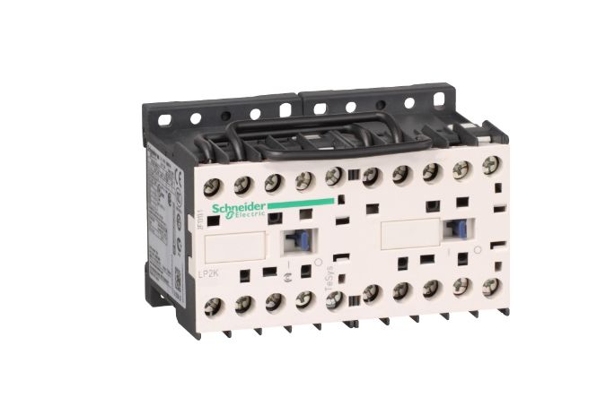 Schneider Electric TeSys K Contactor, 24 V Coil, 3-Pole, 9 A, 2.2 kW, 3NO
