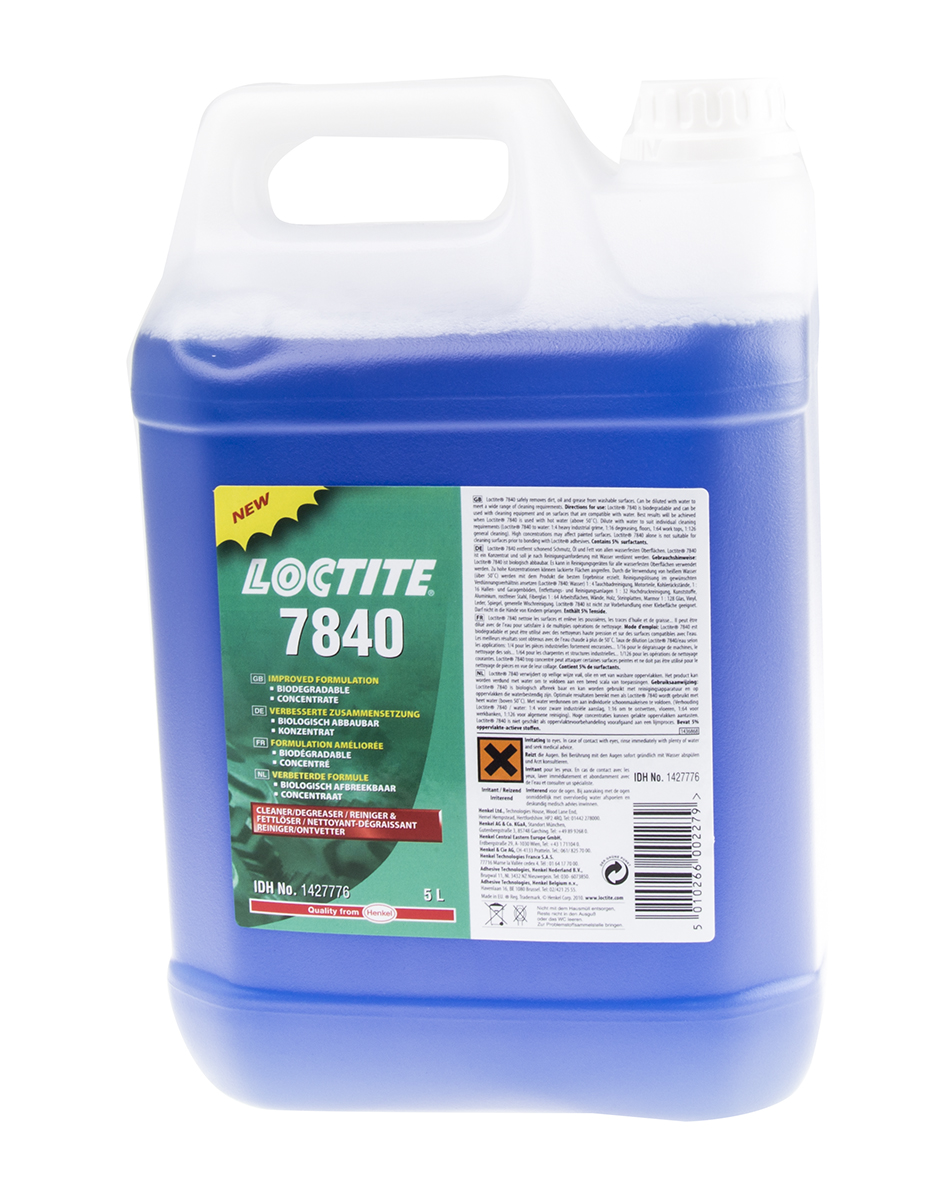 Loctite 7840 Biodegradable Degreaser 5 L