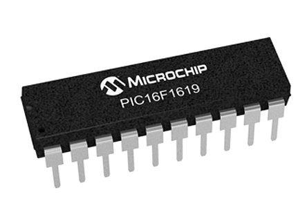 Microchip, 8 bit PIC, PIC16F1619 Microcontroller, 32 MHz, 14kB FLASH, 20-Pin PDIP