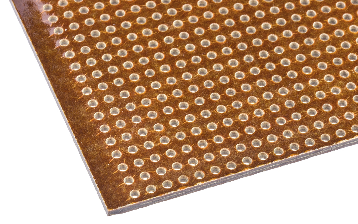 Vero Technologies Matrix Board FR2 With 58 x 42 1.3mm Holes, 2.54 x 2.54mm Pitch, 148.08 x 114.3 x 1.6mm