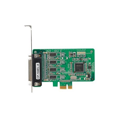 MOXA 4 Port PCIe RS232 Serial Board