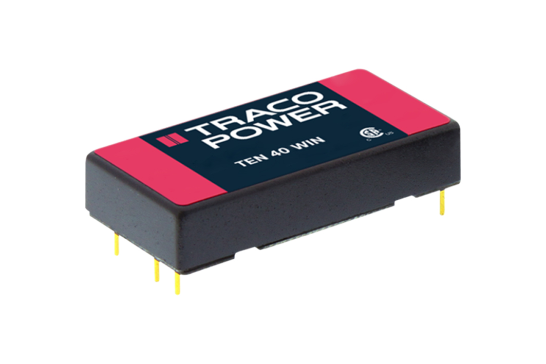 TRACOPOWER TEN 40WIN DC-DC Converter, 24V dc/ 1.67A Output, 9 → 36 V dc Input, 40W, Through Hole, +75°C Max Temp
