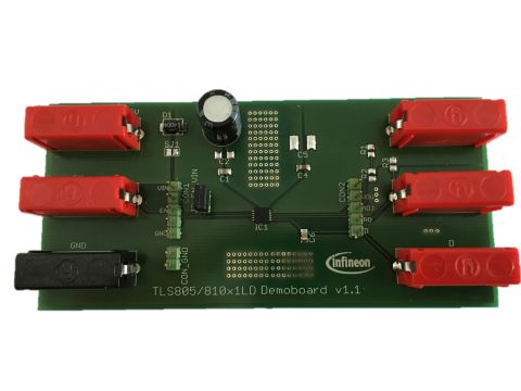 Infineon TLS805B1LDV BOARD LDO Voltage Regulator for TLS805/TLS810 Linear Voltage Regulator for Low Quiescent Current