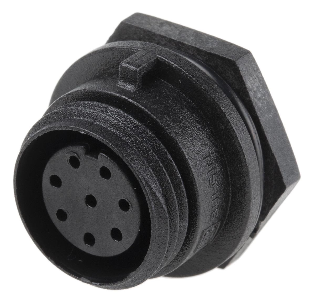 Bulgin Circular Connector, 8 Contacts, Front, Miniature Connector, Socket, Female, IP68, Buccaneer 400 Series