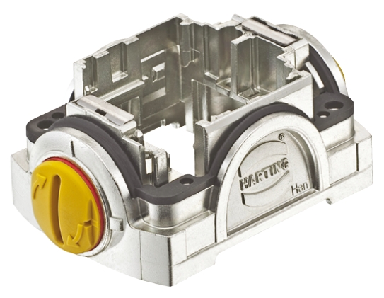HARTING Han-Yellock Heavy Duty Power Connector Hood, M20 Thread