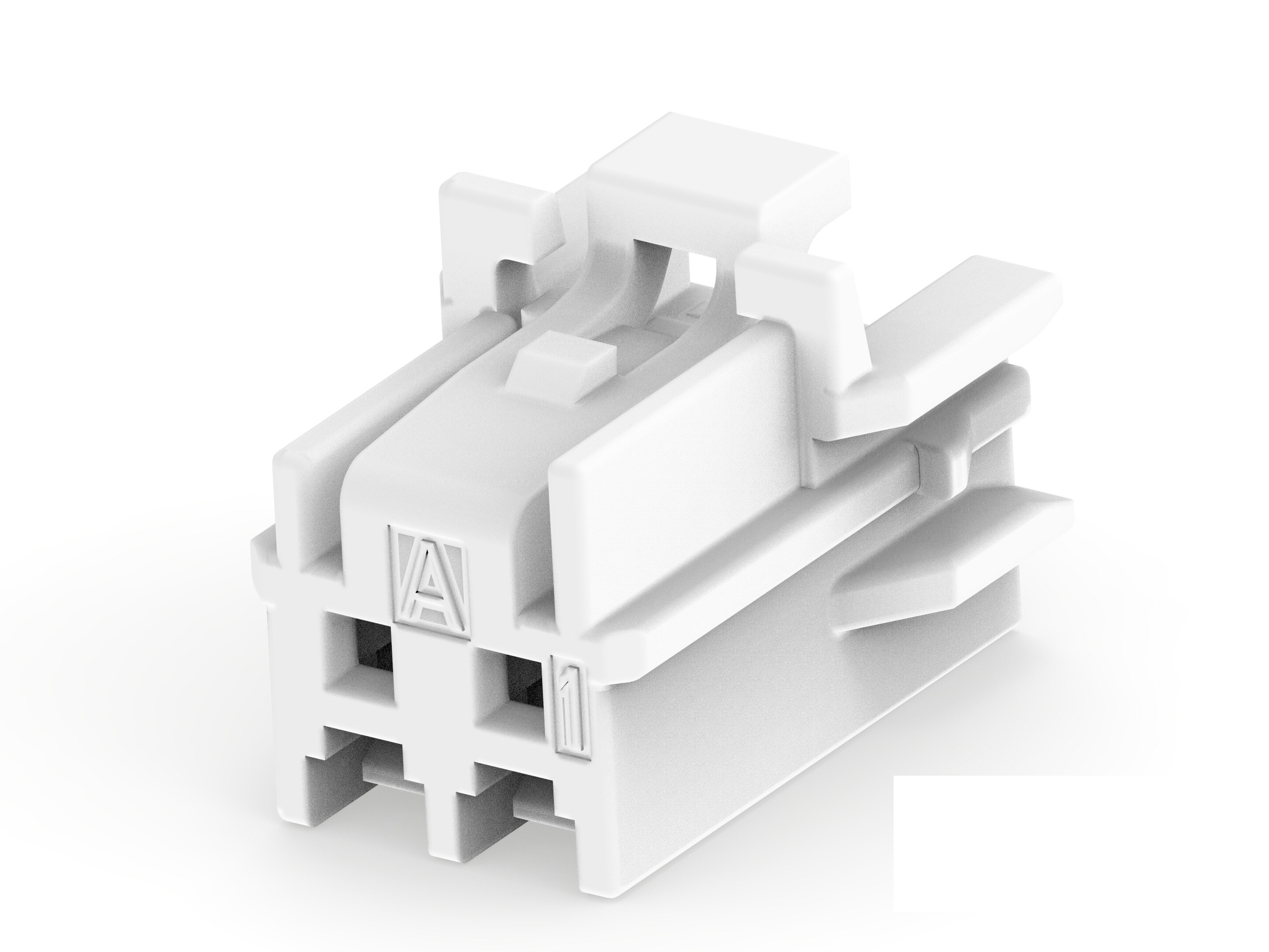 TE Connectivity, SGI2.0 Plug Connector Housing, 2mm Pitch, 2 Way, 1 Row