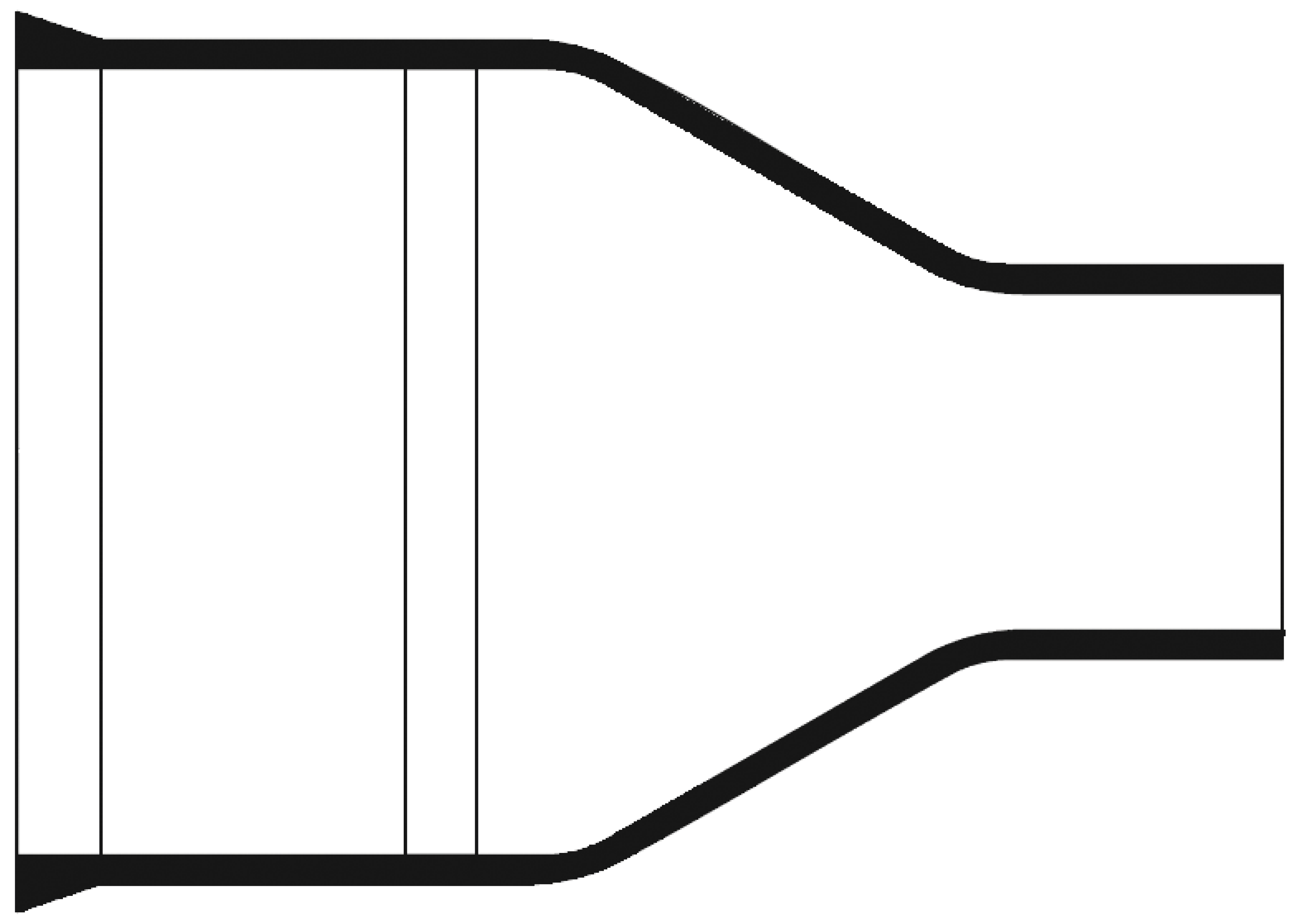 TE Connectivity Straight, LFH Polyolefin Adhesive Lined, 25mm