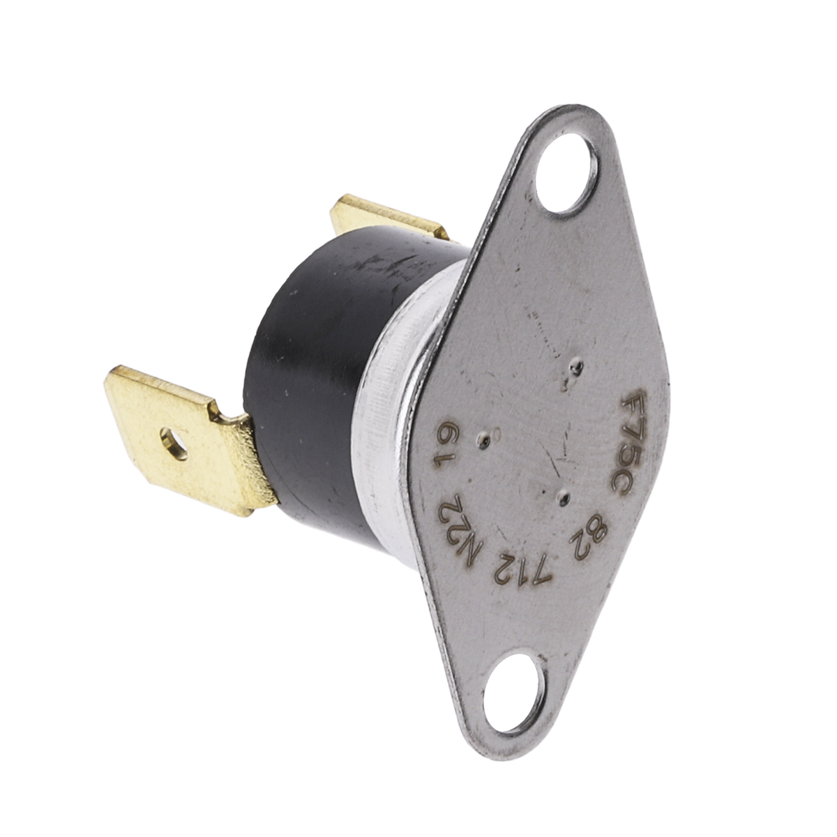 Honeywell Bi-Metallic Thermostat, Opens at +60°C, Closes at +75°C, +150°C Max, NO, Automatic Reset, Bracket Mount