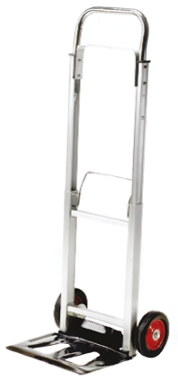 RS PRO Light Duty Folding Aluminium Sack Truck, 90kg Load, 355 x 240mm Load Plate