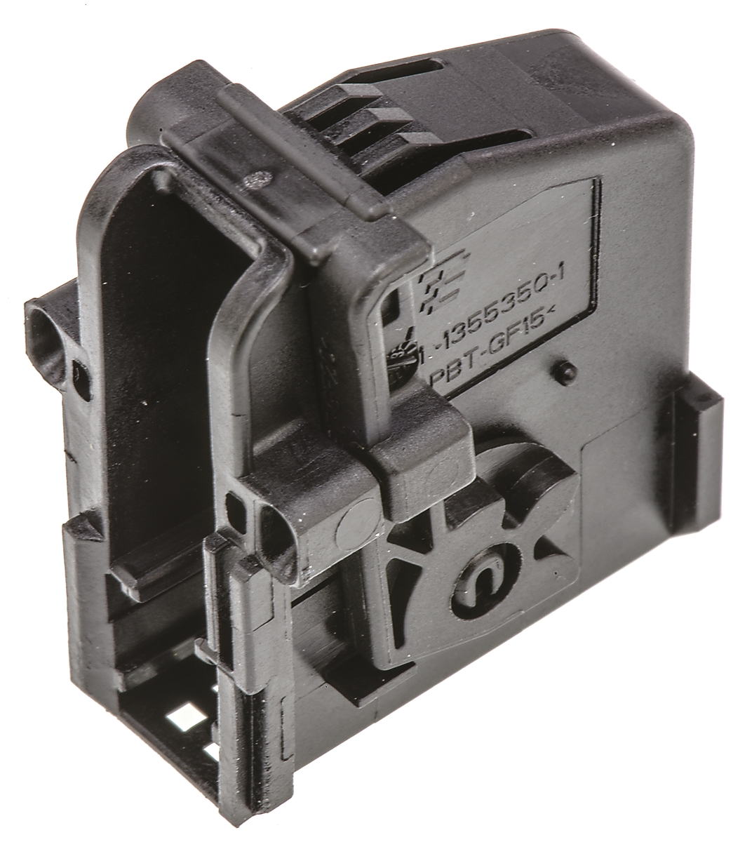 TE Connectivity, Micro Quadlok System Automotive Connector Socket Black Cable Mount 18 Way 1-1355350-1