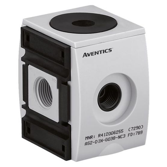 EMERSON – AVENTICS AS3-DIN Non Return Valve G 1/2 Inlet, 0.4 → 16bar
