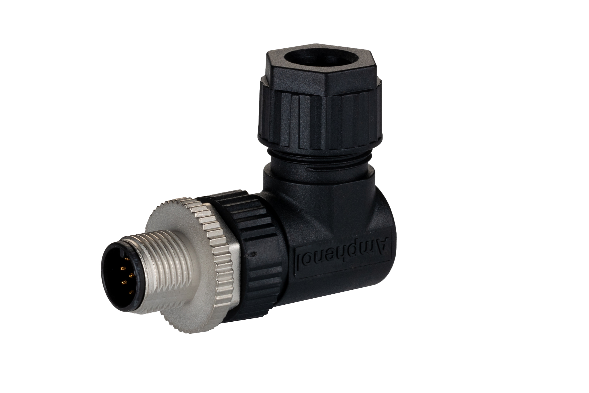 Amphenol Industrial Circular Connector, 8 Contacts, Cable, M12 Connector, Plug, Male, IP67, M Series