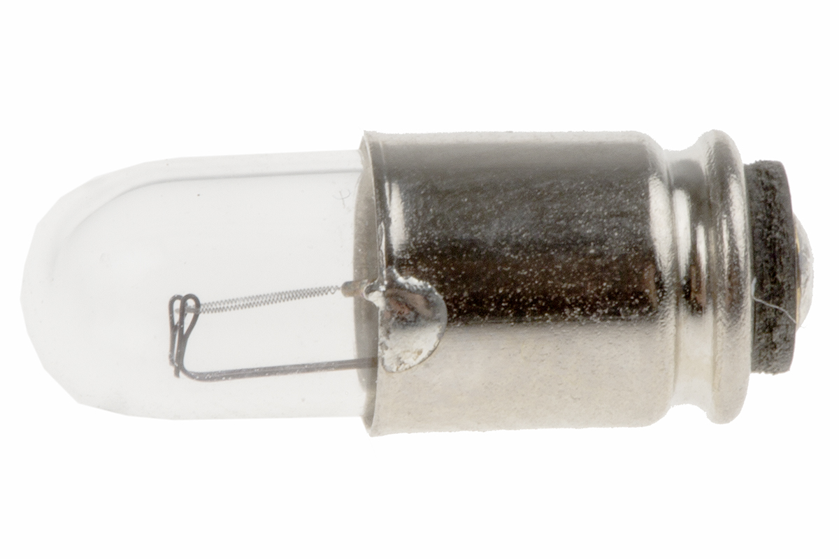 RS PRO Midget Groove Indicator Light, Clear, 48 V, 20 mA, 5000h