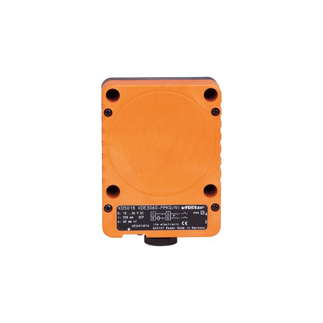 ifm electronic Capacitive Rectangular Proximity Sensor, 60 mm Detection, PNP NO/NC, 10 → 36 V dc