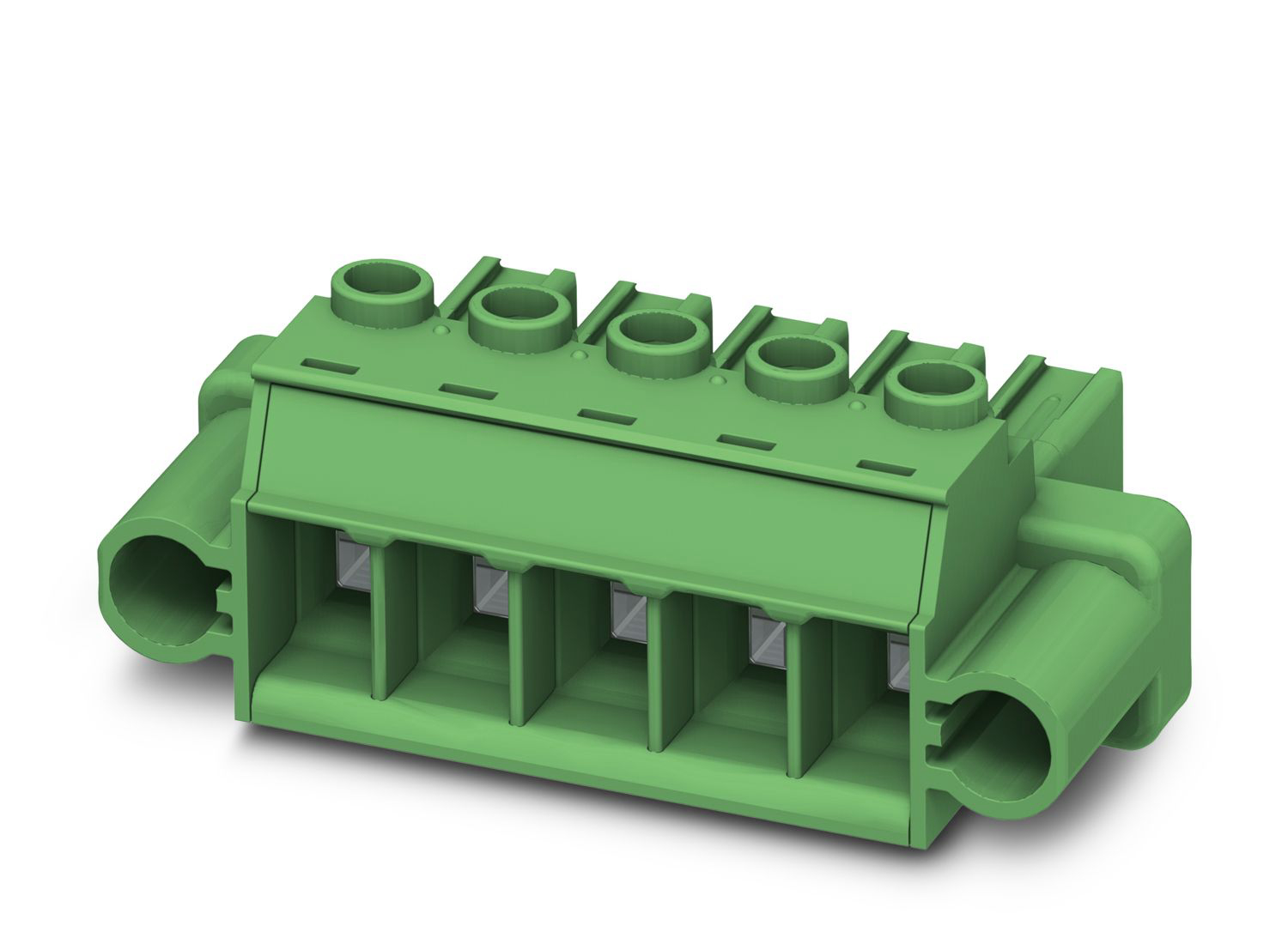 Phoenix Contact, 7.62mm Pitch, PC 5/ 2-STF1-7.62, 2 Way, , Pluggable Terminal Block, Plug-In, Screw Termination, 1777833