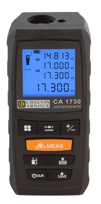 Chauvin Arnoux Distance Meter, 0.2 → 60.0m Range, ± 2 mm Accuracy