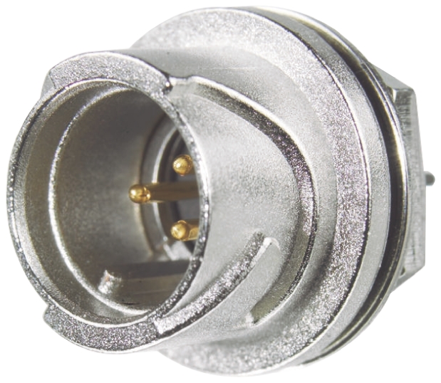 Hirose Circular Connector, 4 Contacts, Panel, Miniature Connector, Plug, Male, IP67, IP68, LF Series