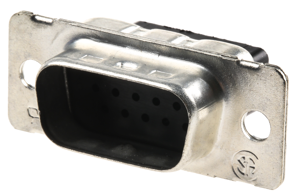 TE Connectivity Amplimite HDP-22 15 Way Cable Mount D-sub Connector