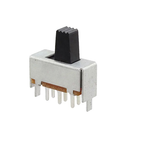 Nidec Components Through Hole Slide Switch DPDT (On)-(On) 10 mA Slide