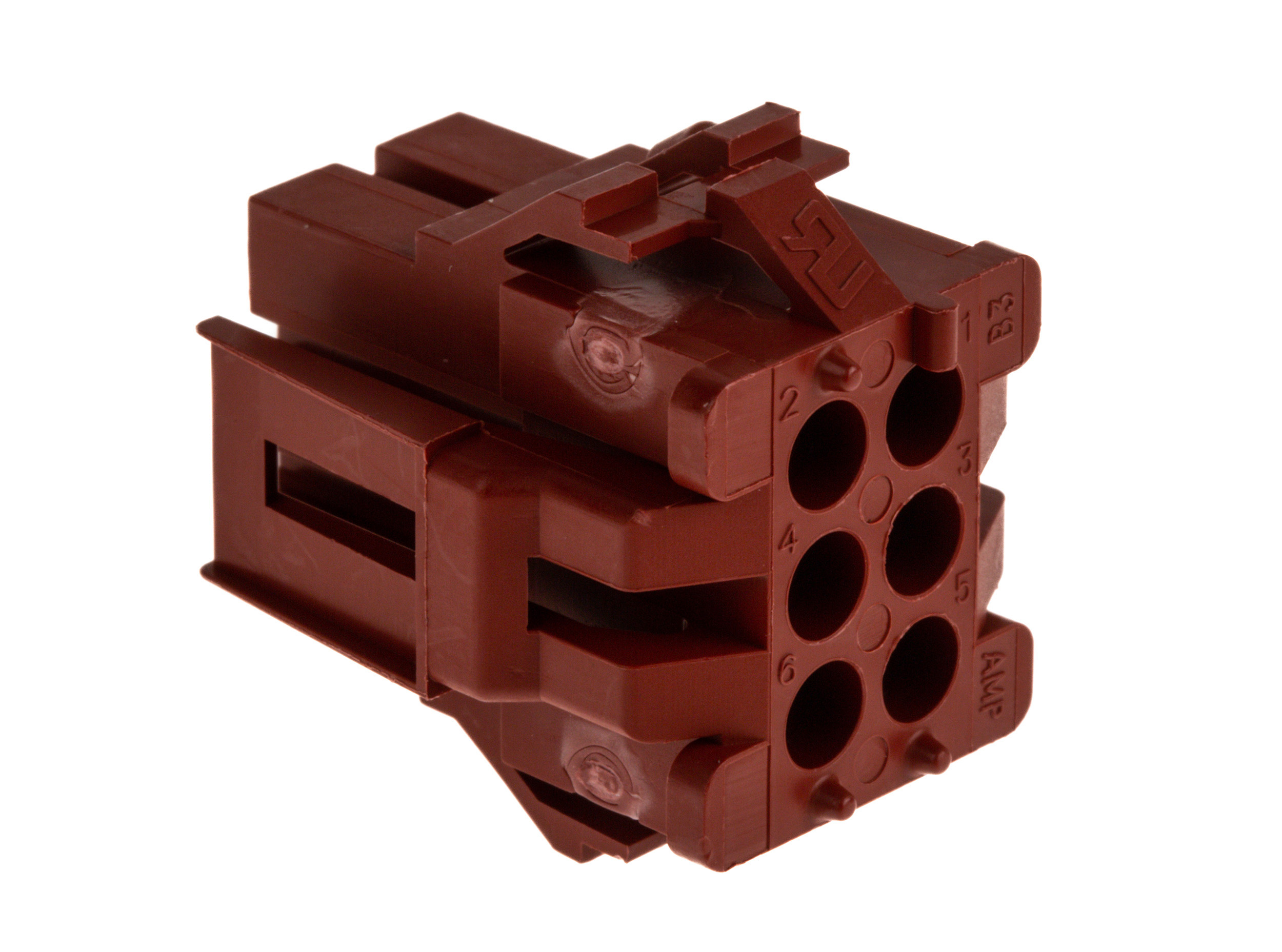 TE Connectivity, Miniature Rectangular II Male Connector Housing, 4.19mm Pitch, 6 Way, 3 Row