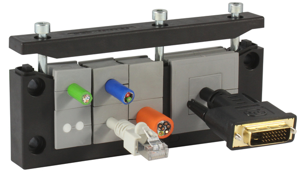 Icotek Polyamide Cable Trunking Frame, 147 x 58 x 19mm, KEL-ER