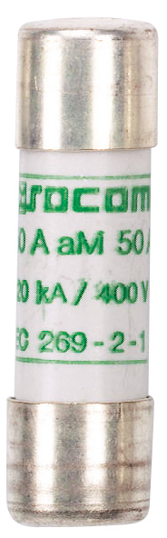 Socomec 10A Slow-Blow Cartridge Fuse, 14 x 51mm