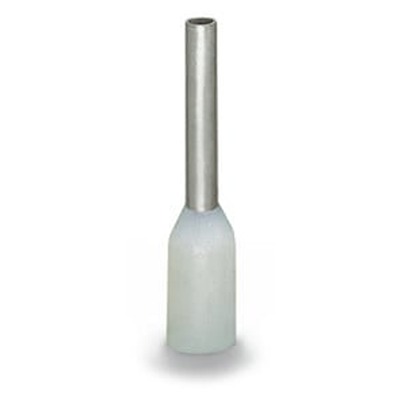 WAGO, 216 Insulated Ferrule, 14mm Pin Length, 3.1mm Pin Diameter, White