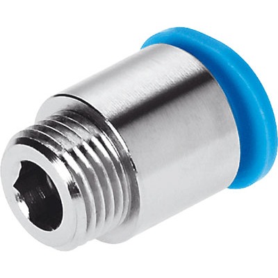 Festo QSM Series Push-in Fitting, M8, 153322