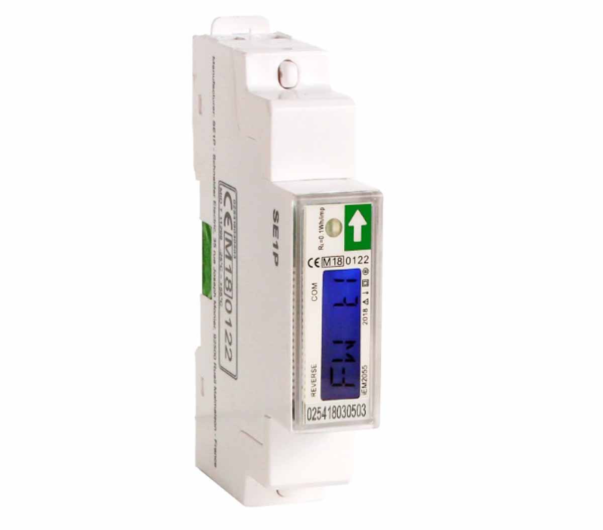 Schneider Electric 1 Phase LCD Energy Meter