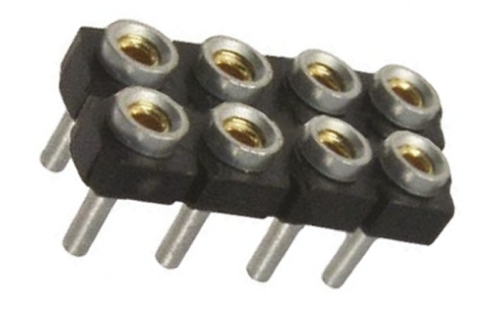 Samtec SDL Series Straight Through Hole Mount PCB Socket, 8-Contact, 2-Row, 2.54mm Pitch, Through Hole Termination