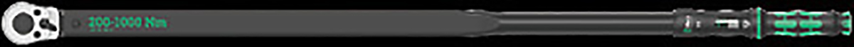 Wera Click-Torque E 1 Click Torque Wrench, 200 → 1000Nm, 3/4 in Drive, Square Drive