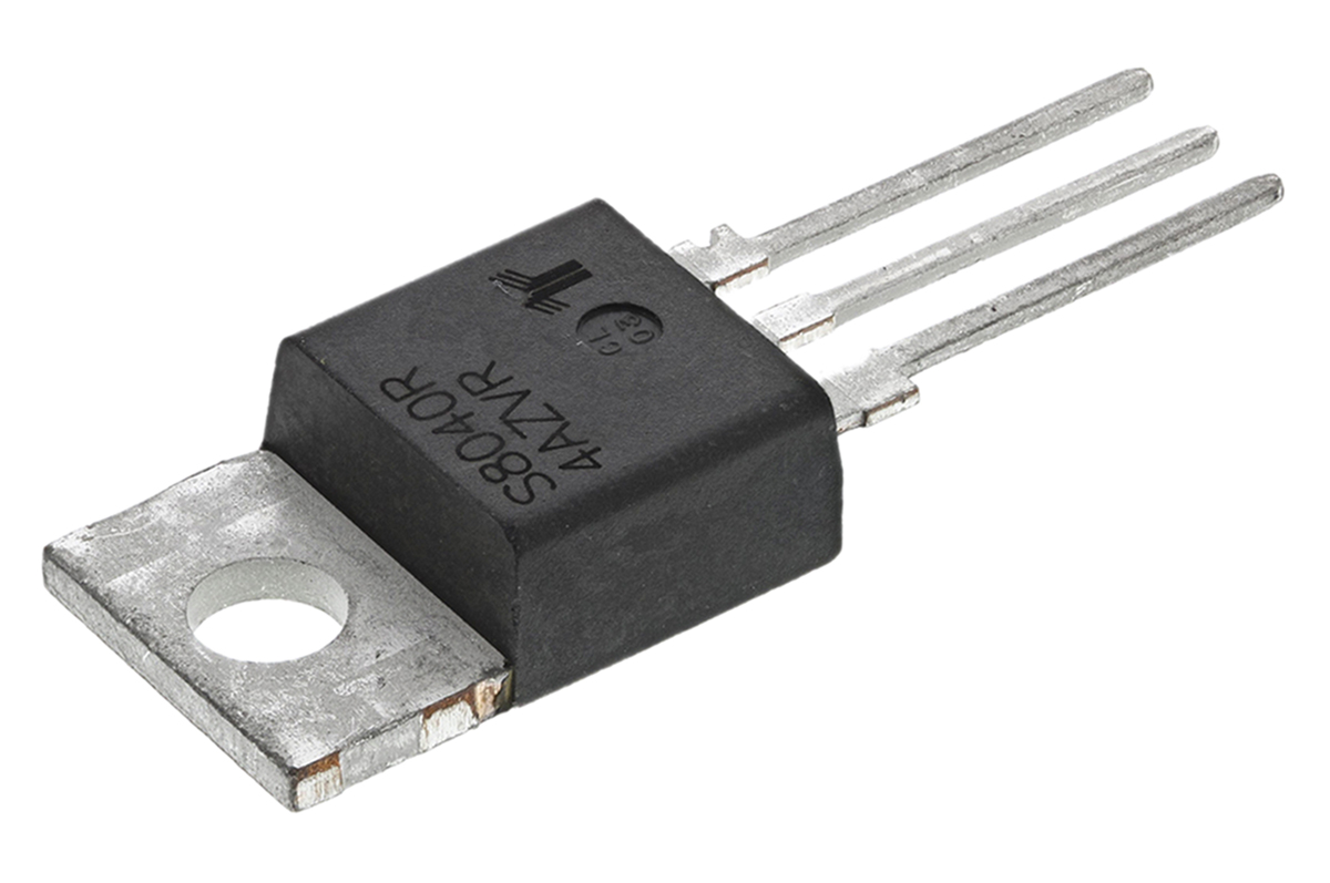 Littelfuse S8040R, Thyristor 400V, 40A 40000μA
