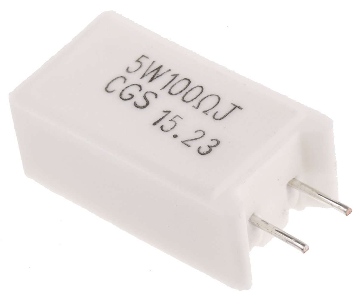 TE Connectivity 100Ω Wire Wound Resistor 5W ±5% SQMW5100RJ