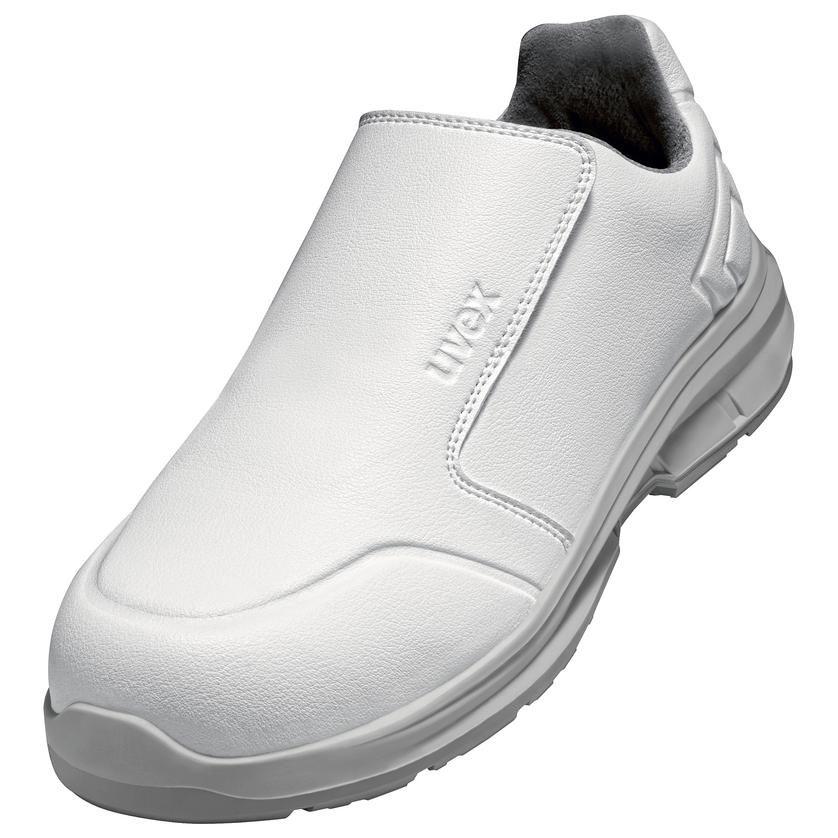 uvex 1 Unisex White Composite Toe Capped Safety Shoes, UK 10, EU 44