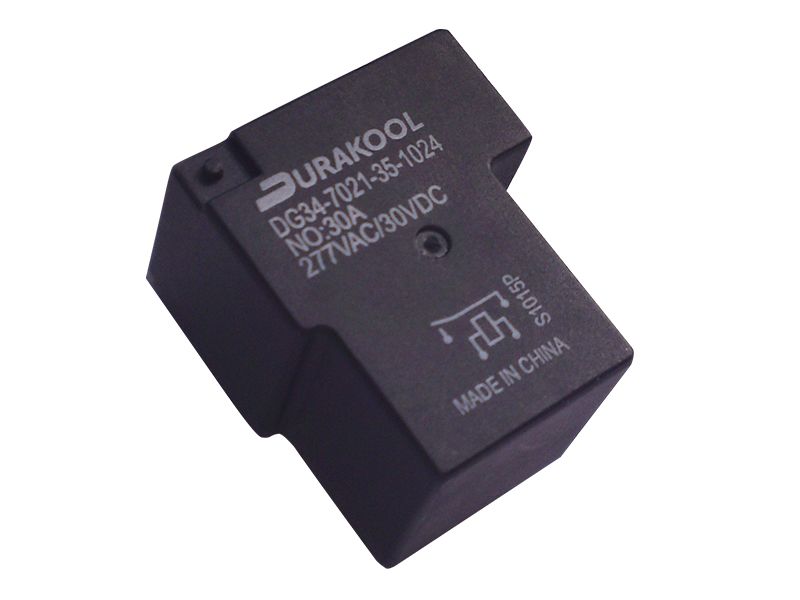 Durakool PCB Mount Power Relay, 24V dc Coil, 40A Switching Current, SPST-NO