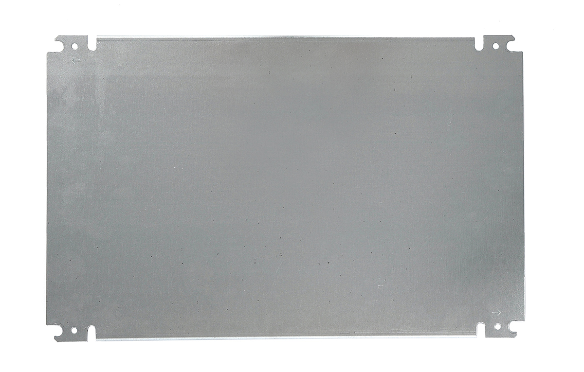 nVent HOFFMAN Steel Mounting Plate, 400mm H, 400mm W for Use with GL66 Enclosure