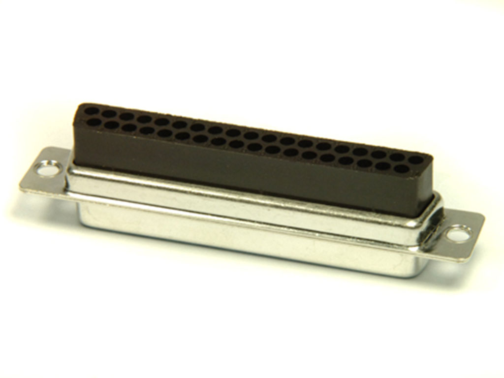 FCT from Molex 172704 37 Way Panel Mount D-sub Connector Socket, 2.84mm Pitch