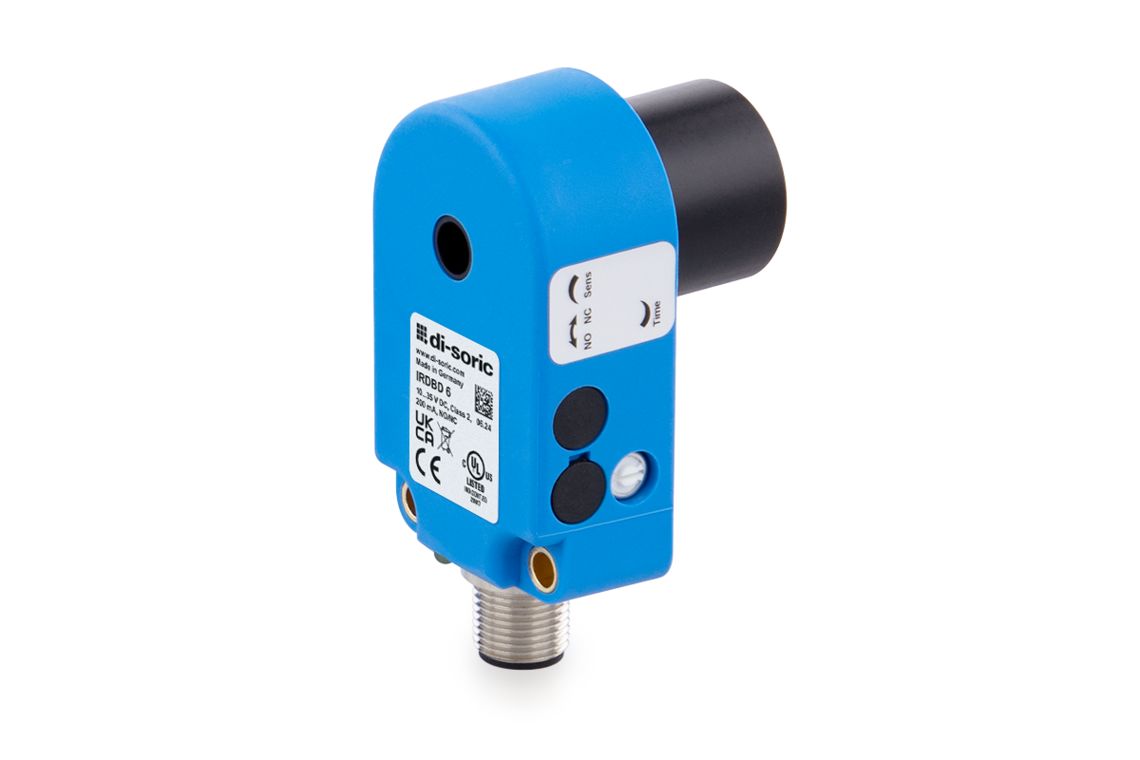 Di-Soric Inductive Ring Inductive Proximity Sensor, M12, PNP NO/NC, 10 → 35 V dc