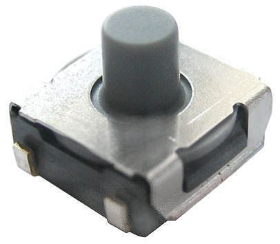 Omron IP67 Plunger Tactile Switch, SPST 50 mA @ 24 V dc 2.6mm